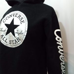 Youth size extra large Converse hoodie Black